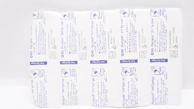 BD 309657 Plastipak Luer-Lok Tip Syringe 3mL - Lot of 5